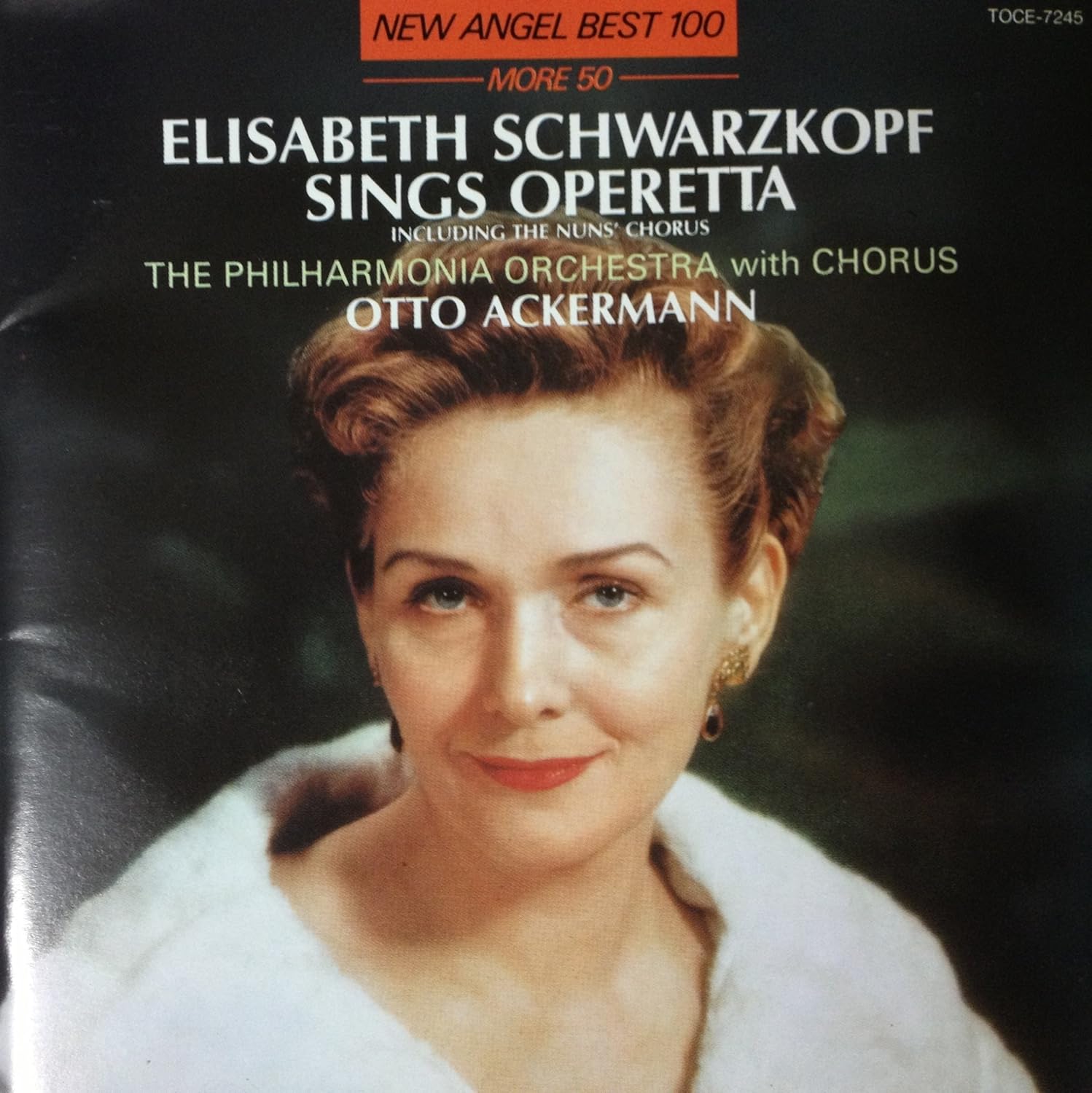 CD SCHWARZKOPF (ELISABETH), PHILHARMON - Schwarzkopf/Singing Operettas TOCE7245 Japan Classical Used
CD SCHWARZKOPF (ELISABETH), PHILHARMON - Schwarzkopf/Singing Operettas TOCE7245 Japan Classical Used
