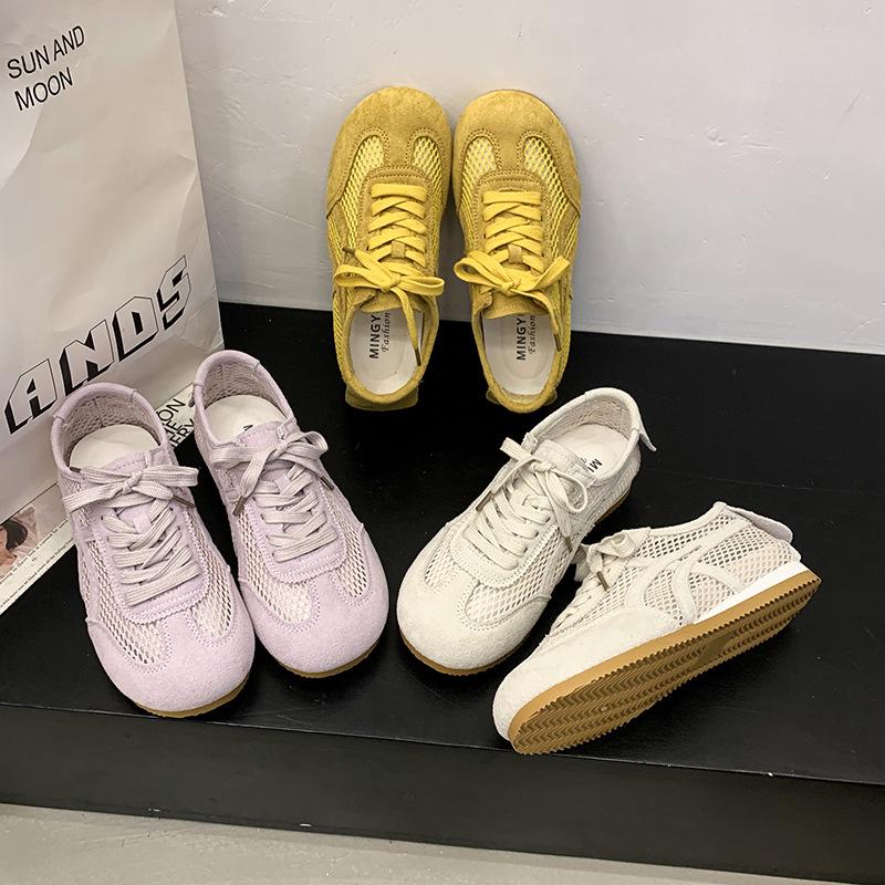 Women s 2025 new summer mesh casual board shoes with soft soles, light and not tired feet, single shoes 35 жёлтый
Women s 2025 new summer mesh casual board shoes with soft soles, light and not tired feet, single shoes 35 жёлтый