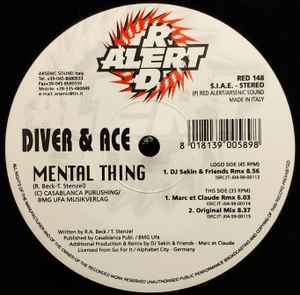 12inch Record DIVER & ACE - Mental Thing RED148 Red Alert 1999 Italy Dance & Electronica Used
12inch Record DIVER & ACE - Mental Thing RED148 Red Alert 1999 Italy Dance & Electronica Used
