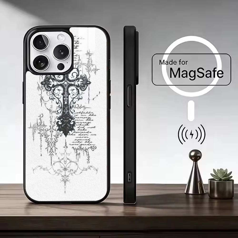 C-Cool Dark Catgothic C-Cross For Magsafe Phone Case for iPhone 17 16 15 14 13 12 11 Series Wireless Charging iPhone15
C-Cool Dark Catgothic C-Cross For Magsafe Phone Case for iPhone 17 16 15 14 13 12 11 Series Wireless Charging iPhone15