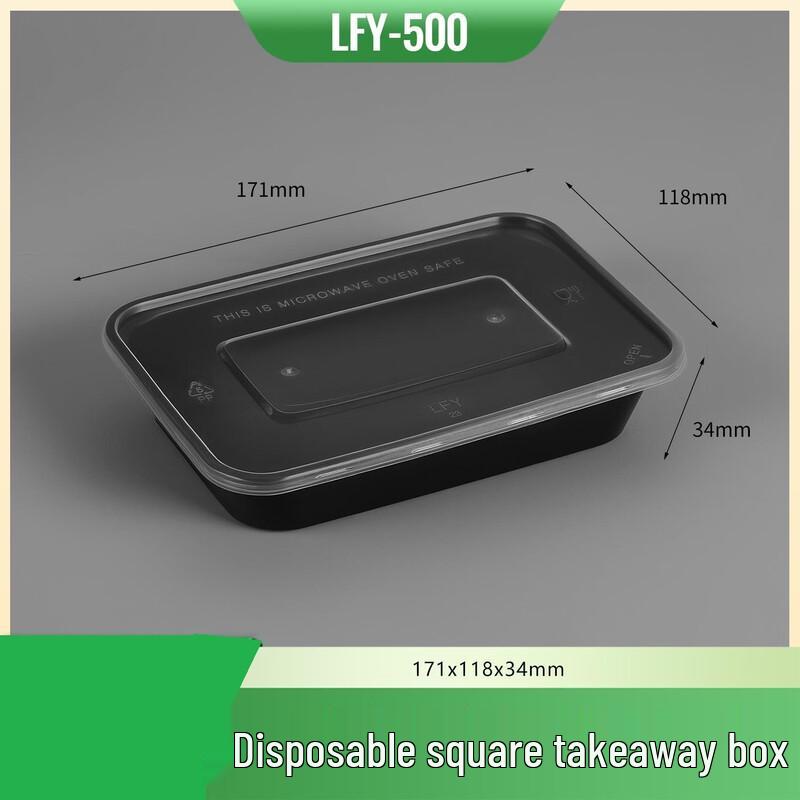 ZISIZ Disposable Plastic Takeout Meal Boxes with Lids
ZISIZ Disposable Plastic Takeout Meal Boxes with Lids