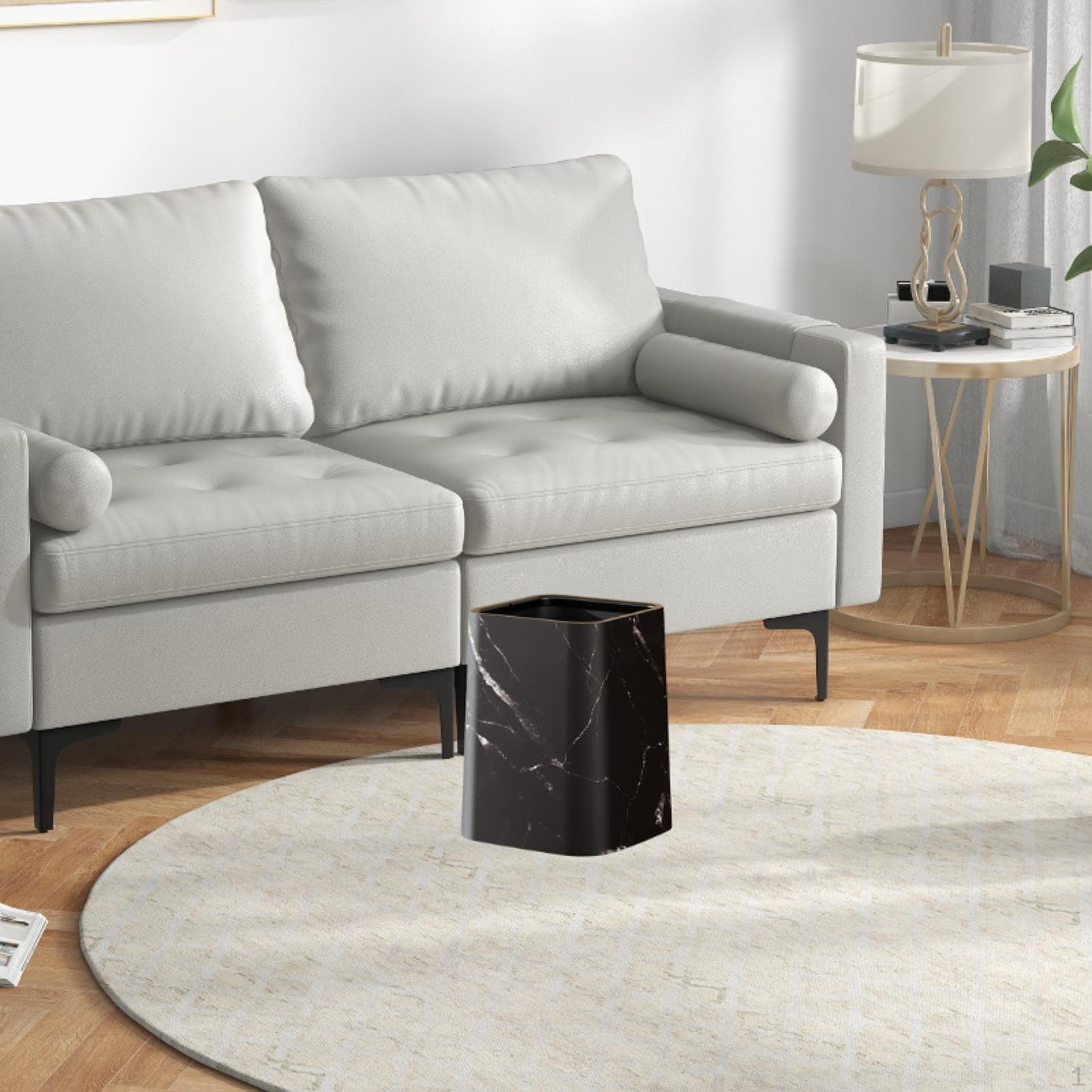 Мраморная ванная мусорная корзина мусорный контейнер мусорный контейнер корзина для комнаты общежития Black M
Мраморная ванная мусорная корзина мусорный контейнер мусорный контейнер корзина для комнаты общежития Black M