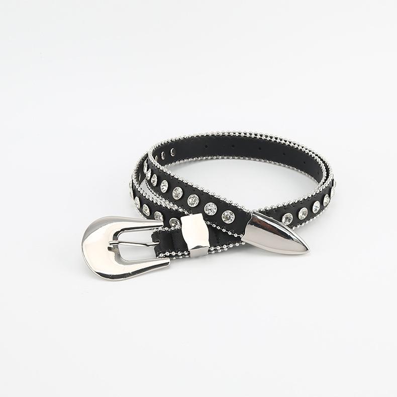 Belt Rhinestone Star Womens Casual Versatile Jeans Small Belt Leather Imitation Rhinestone
Belt Rhinestone Star Womens Casual Versatile Jeans Small Belt Leather Imitation Rhinestone