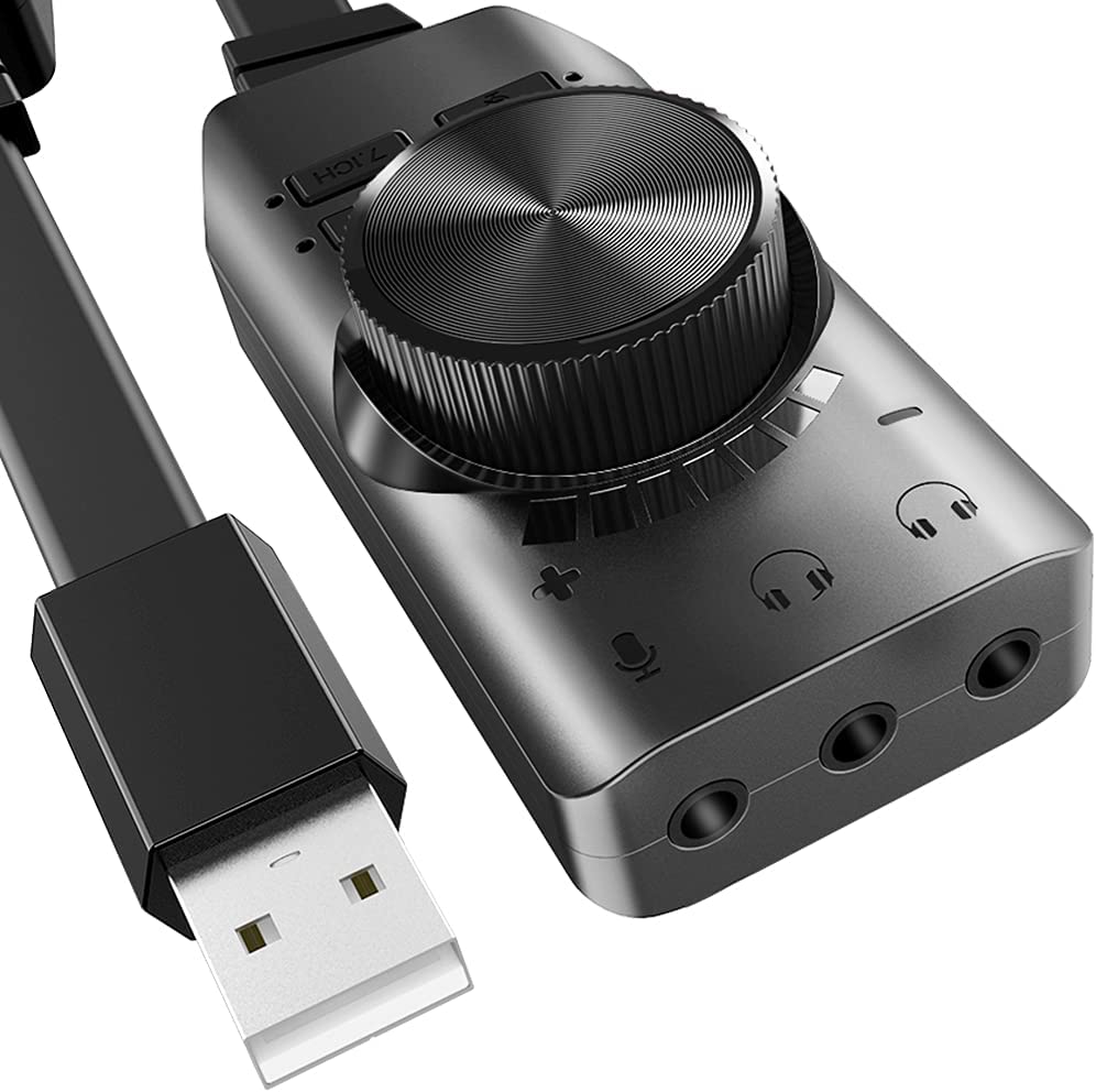 USB-адаптер звуковой карты BOMGE 7.1-канальный внешний аудиоадаптер стереозвуковая карта конвертер 3,5-мм разъем для микрофона AUX
USB-адаптер звуковой карты BOMGE 7.1-канальный внешний аудиоадаптер стереозвуковая карта конвертер 3,5-мм разъем для микрофона AUX