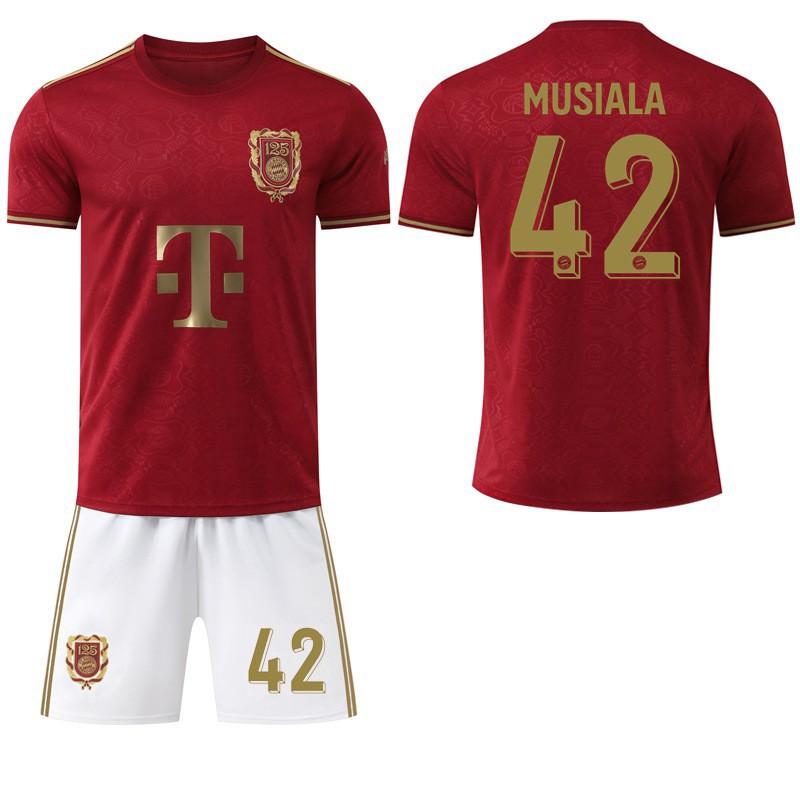 2526 Club No. 9 Kane Jersey Sports Gold Bayern 125th Anniversary Football Set #S
2526 Club No. 9 Kane Jersey Sports Gold Bayern 125th Anniversary Football Set #S