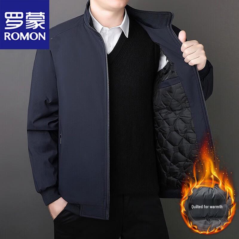 ROMON Men s Business Casual Stand Collar Thick Warm Jacket 3XL
ROMON Men s Business Casual Stand Collar Thick Warm Jacket 3XL