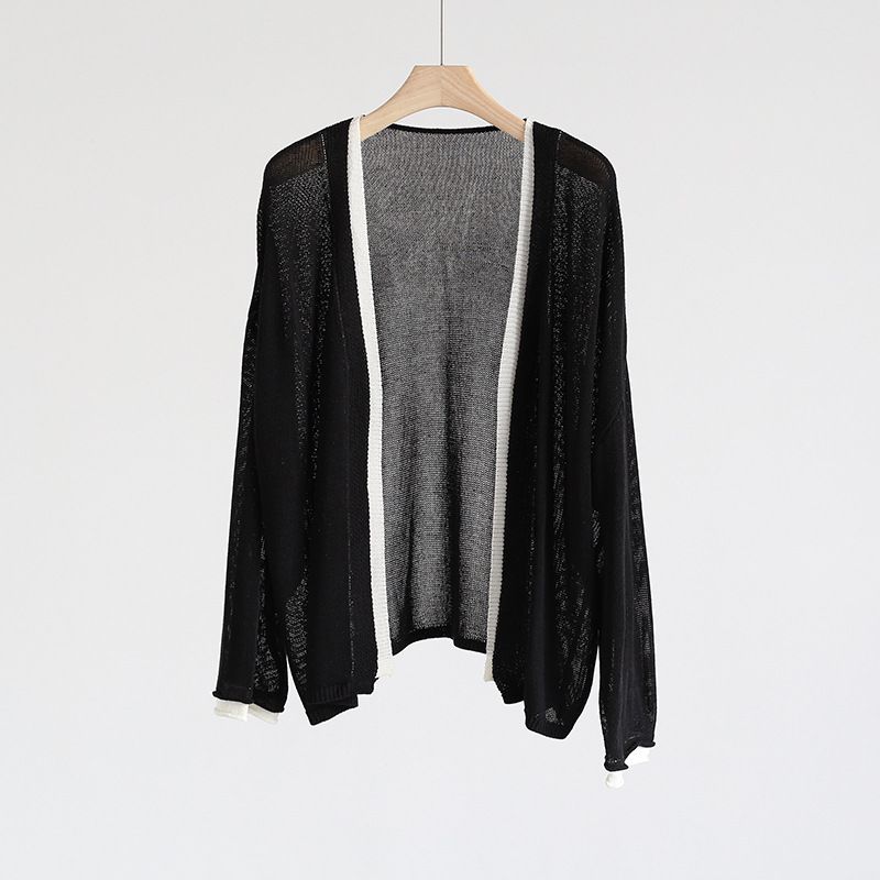 Original Order Spring and Summer Women s Color-Block V Neck Buckle-Free Loose Plus Size Linen Cardigan Long Sleeves Thin Coat Air Conditioning Shirt Black One size
Original Order Spring and Summer Women s Color-Block V Neck Buckle-Free Loose Plus Size Linen Cardigan Long Sleeves Thin Coat Air Conditioning Shirt Black One size