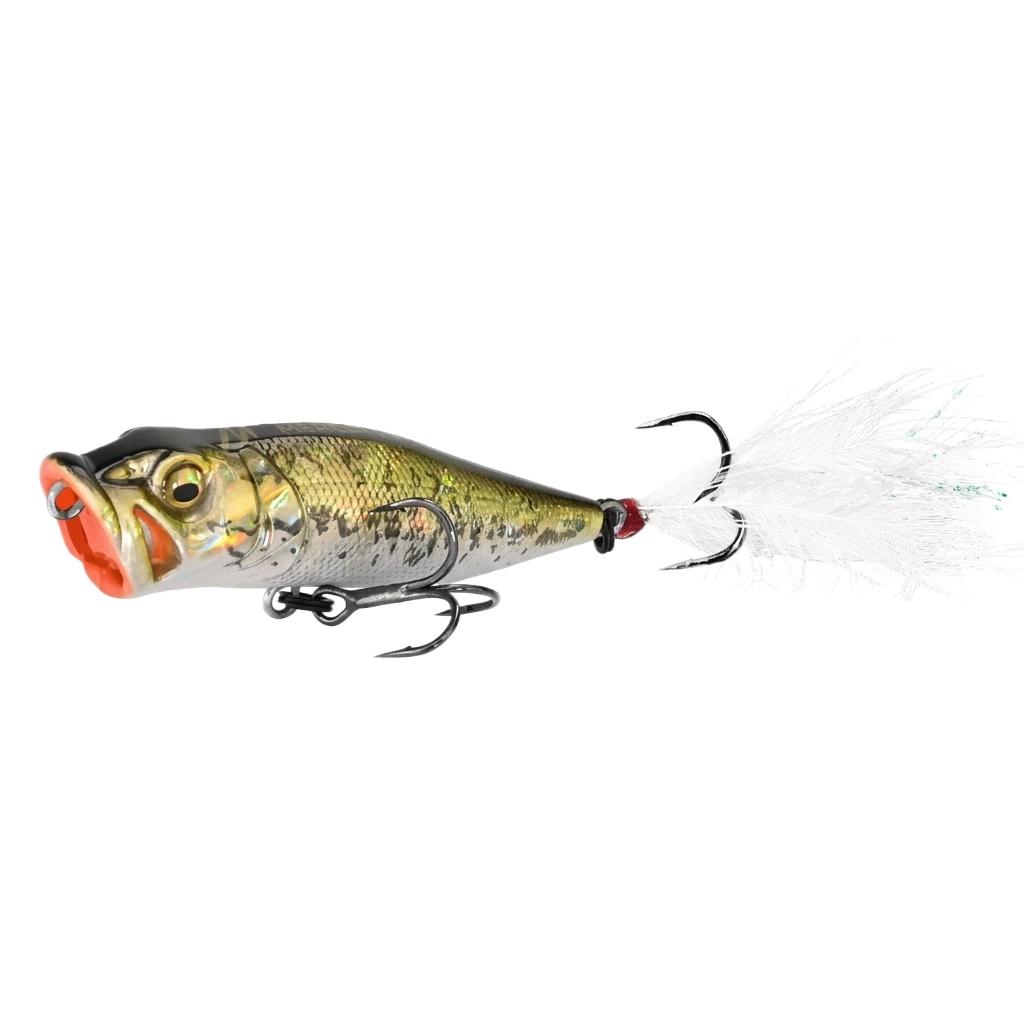 64mm Floating Hard Fishing Lure Saltwater Freshwater Bait Bass Pike Stream Lure Durable Rust Resistant Fishing Tackle one size
64mm Floating Hard Fishing Lure Saltwater Freshwater Bait Bass Pike Stream Lure Durable Rust Resistant Fishing Tackle one size