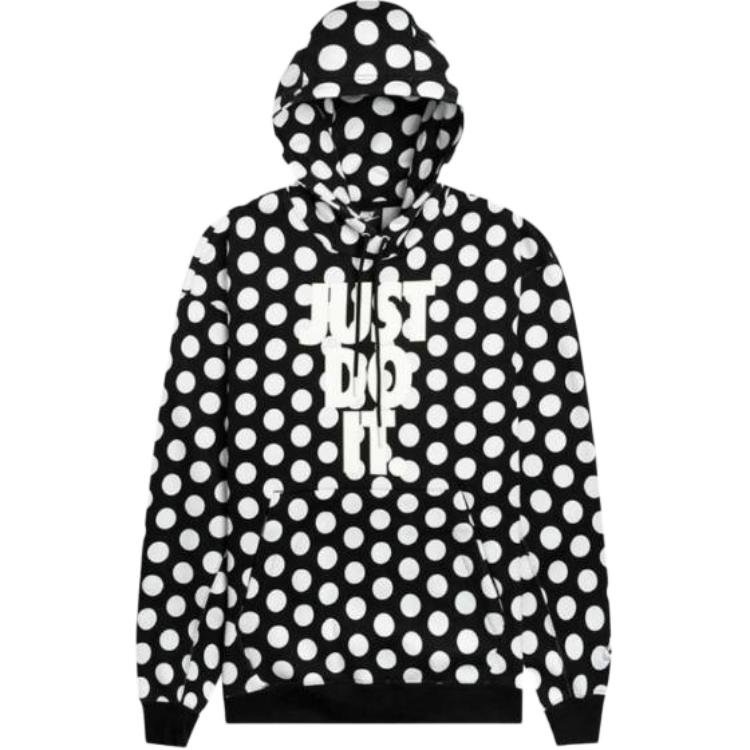 Nike Polka Dot Print Hooded Long Sleeve Sweatshirt Unisex sweatshirt Black White BV5531-010 XL
Nike Polka Dot Print Hooded Long Sleeve Sweatshirt Unisex sweatshirt Black White BV5531-010 XL