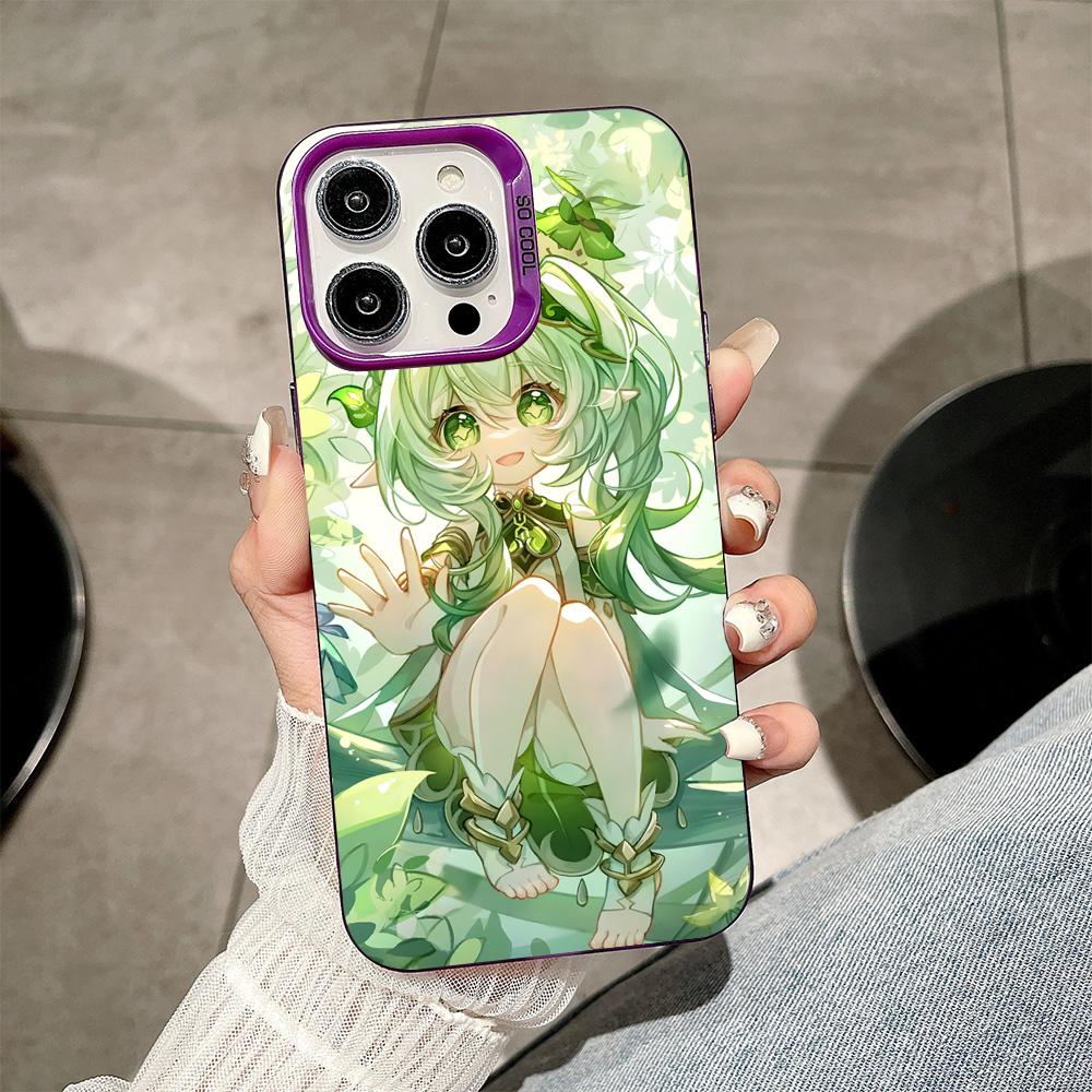 Game GI Nahida Purple Translucent Mobile Phone Case for iPhone 17 16 15 14 13 12 11 X XR XS 8 7 Air Pro Max Plus Colorful Cover iPhone 16 Pro Max
Game GI Nahida Purple Translucent Mobile Phone Case for iPhone 17 16 15 14 13 12 11 X XR XS 8 7 Air Pro Max Plus Colorful Cover iPhone 16 Pro Max