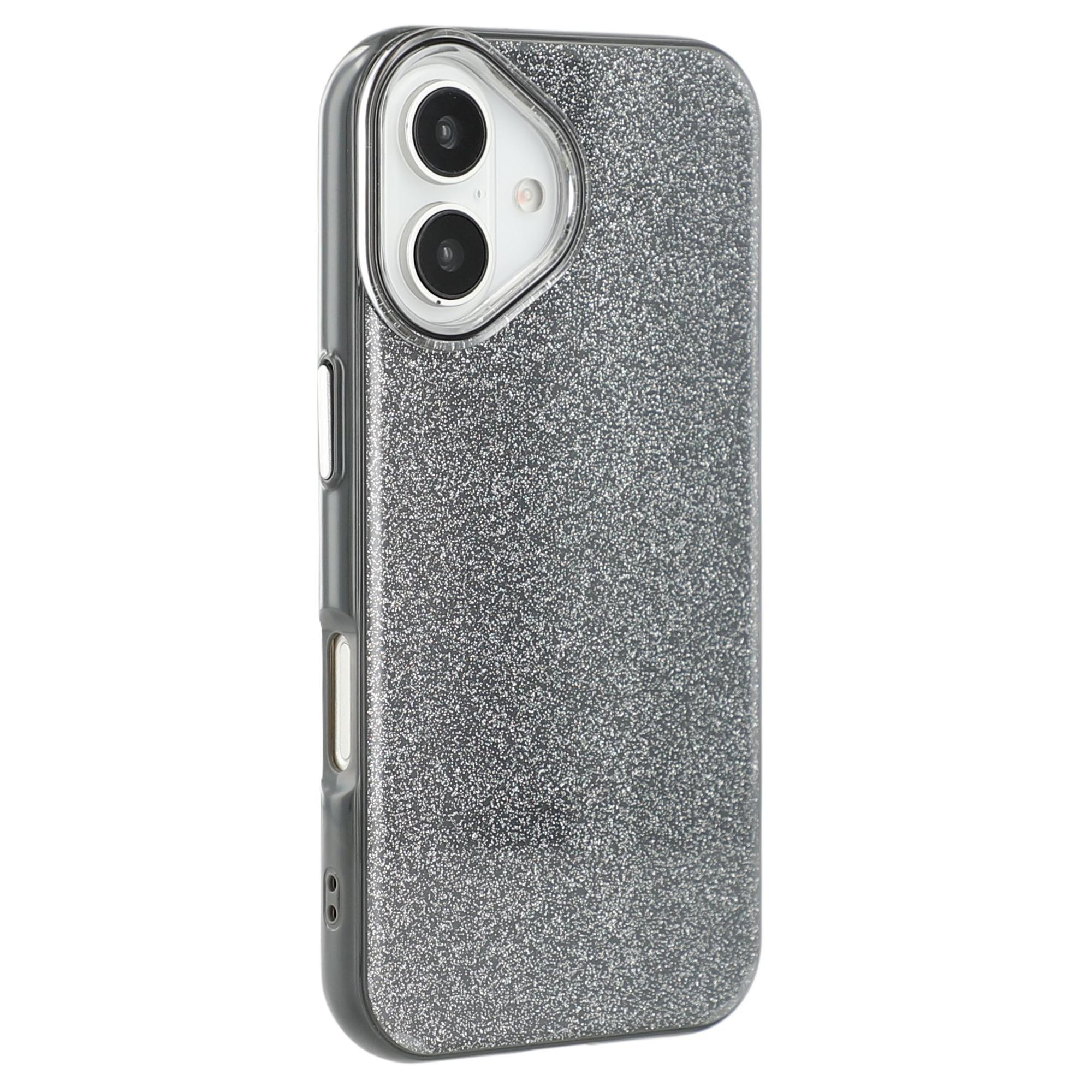 For iPhone 16 Case Glitter Design IMD TPU + PC Phone Back Cover A
For iPhone 16 Case Glitter Design IMD TPU + PC Phone Back Cover A