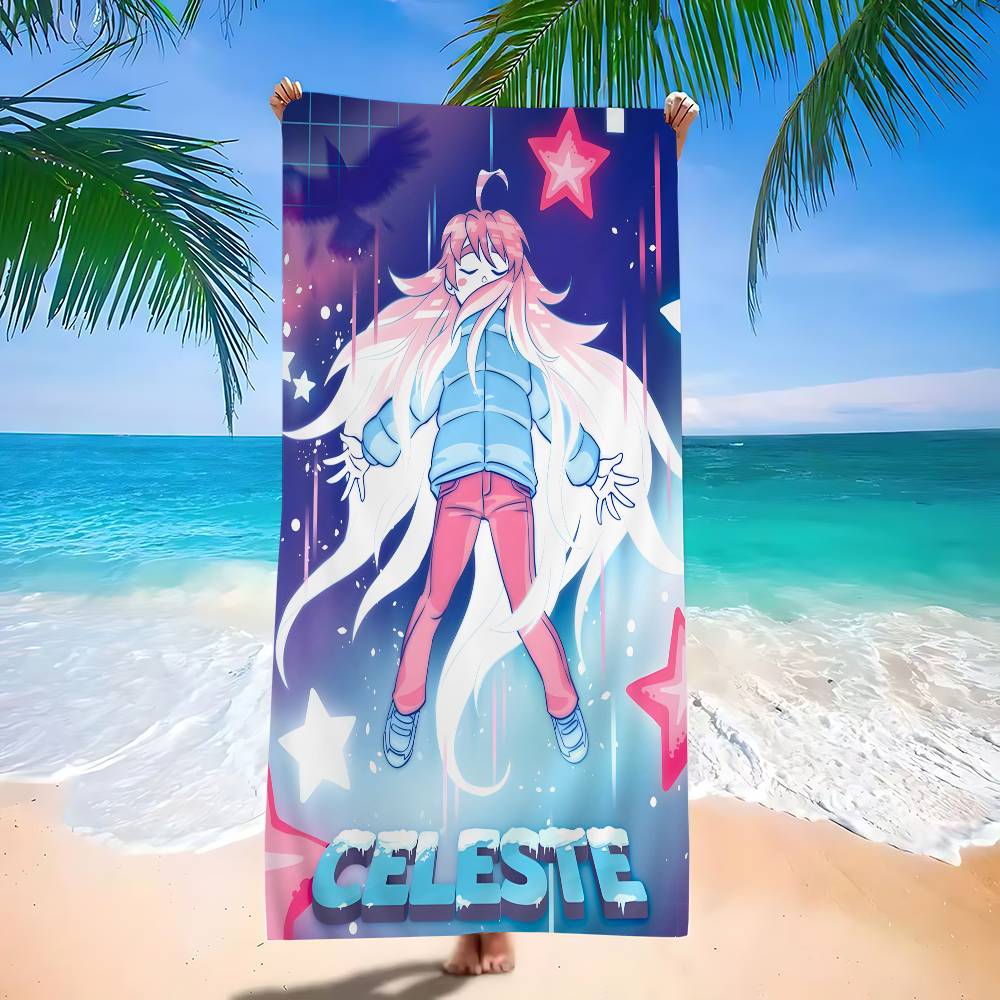 Celeste Game Classic Movie Microfiber Printed Beach Towel Mountain Climbing Yoga Beach Swimming Running Absorbent Soft Towel W30*H60(CM)
Celeste Game Classic Movie Microfiber Printed Beach Towel Mountain Climbing Yoga Beach Swimming Running Absorbent Soft Towel W30*H60(CM)