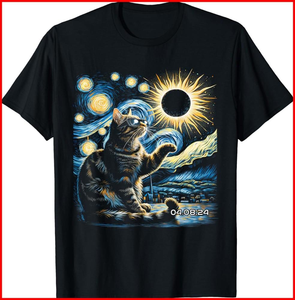 Tabby Cats Howling At Solar Eclipse April 8th 2024 Gift Idea black T-Shirt Unisex T-Shirt XXXXL
Tabby Cats Howling At Solar Eclipse April 8th 2024 Gift Idea black T-Shirt Unisex T-Shirt XXXXL