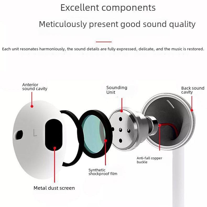 3rd Gen Wired In-Ear Earphones with 3.5mm Jack for Android, Mobile, Computer & Gaming MP3 earphones білий
3rd Gen Wired In-Ear Earphones with 3.5mm Jack for Android, Mobile, Computer & Gaming MP3 earphones білий