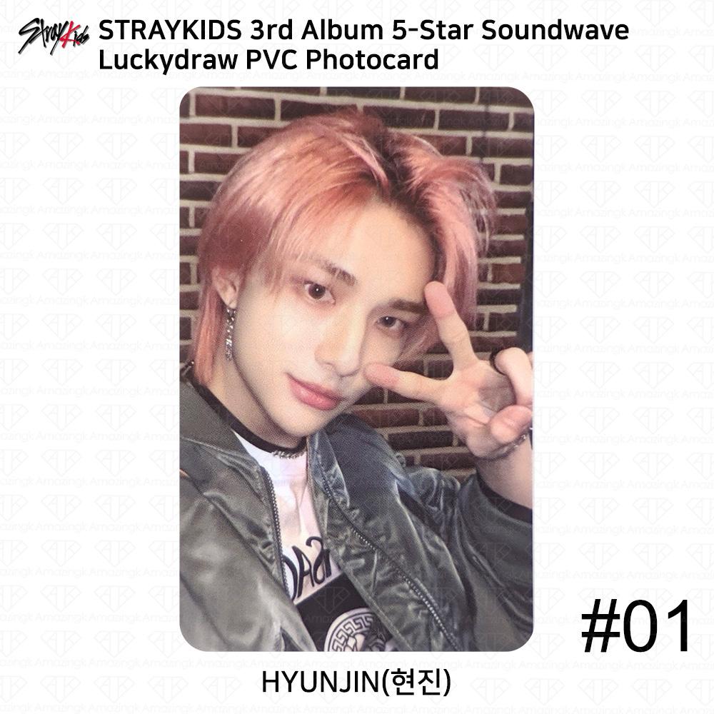Третий мини-альбом Stray Kids 5 Star Soundwave Первая фотокарточка Luckydraw Polaroid HJ - Soundwave (#01)
Третий мини-альбом Stray Kids 5 Star Soundwave Первая фотокарточка Luckydraw Polaroid HJ - Soundwave (#01)