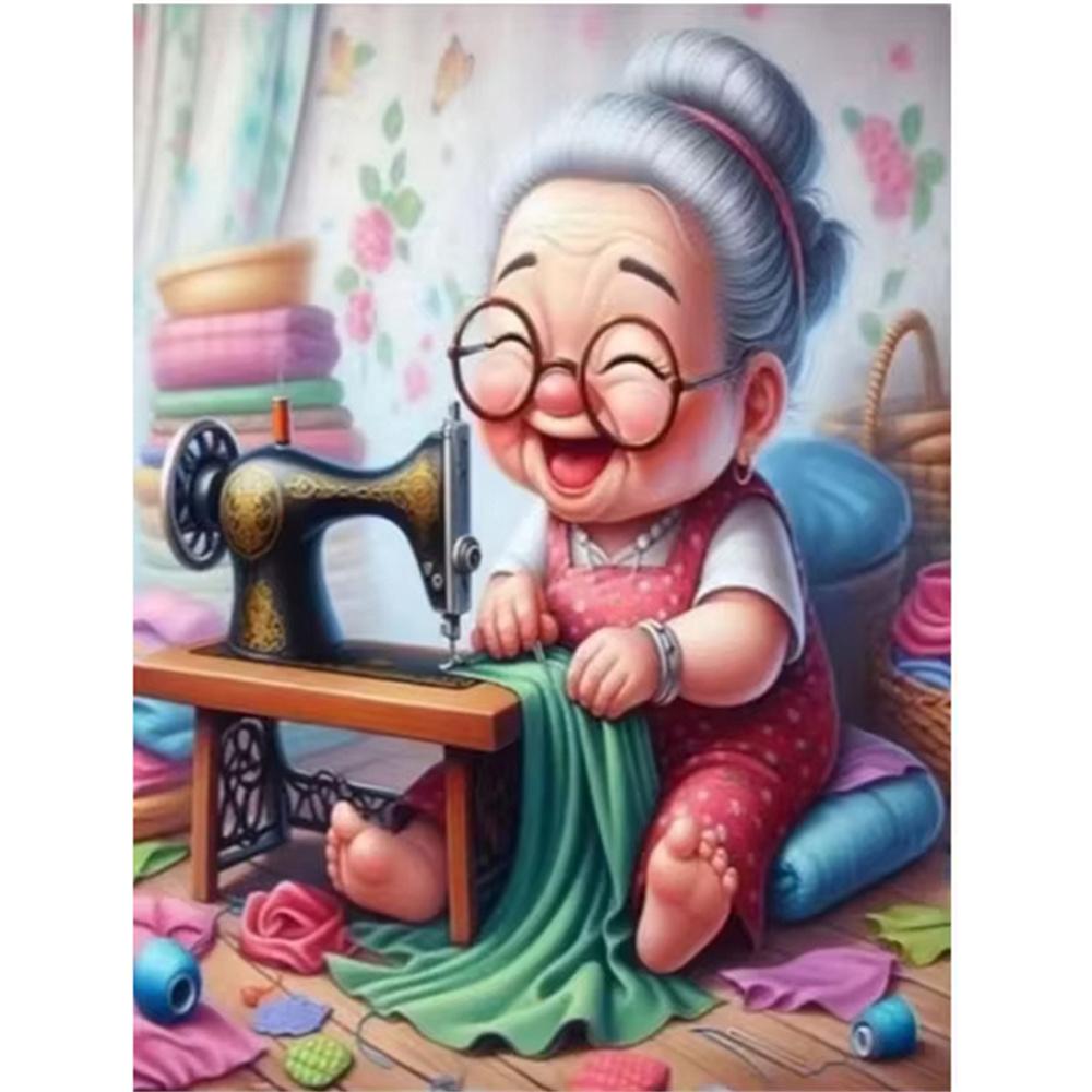 5D Diy Алмазная картина Мультфильм Повседневная бабушка Полный квадрат Круглый горный хрусталь Мозаика Вышивка Свадебное украшение Round 20x30cm
5D Diy Алмазная картина Мультфильм Повседневная бабушка Полный квадрат Круглый горный хрусталь Мозаика Вышивка Свадебное украшение Round 20x30cm