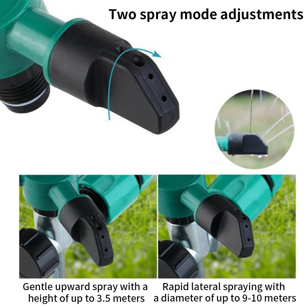 360 Degree Automatic Rotating Garden Lawn Water Sprinklers System Lawn Automatic Sprinkler Garden Watering Irrigation Supplies зелений
360 Degree Automatic Rotating Garden Lawn Water Sprinklers System Lawn Automatic Sprinkler Garden Watering Irrigation Supplies зелений
