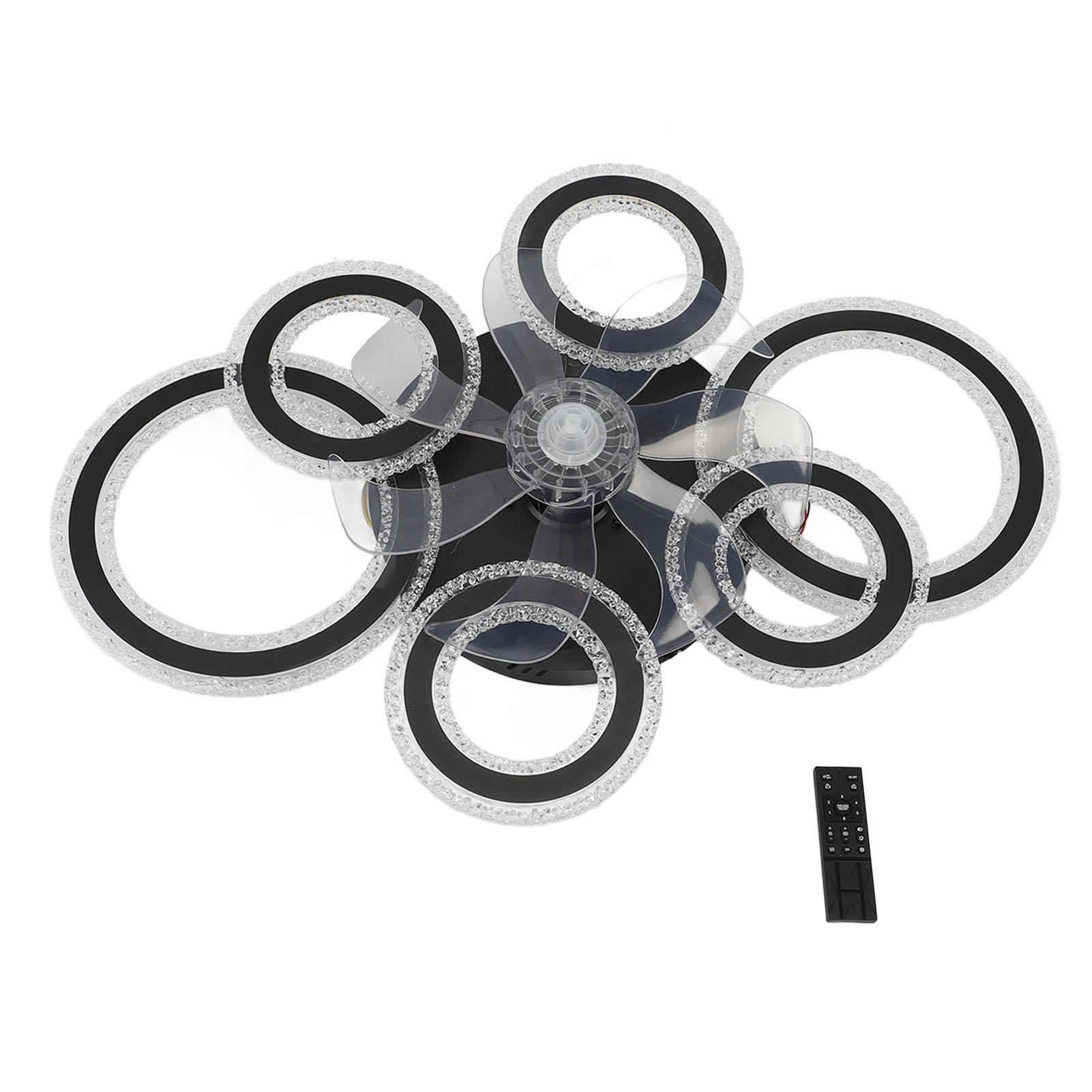Потолочный вентилятор LED Nordic Modern Ceiling Fan Lamp 6 Rings Ceiling Fan Light for Bedroom Living чёрный
Потолочный вентилятор LED Nordic Modern Ceiling Fan Lamp 6 Rings Ceiling Fan Light for Bedroom Living чёрный