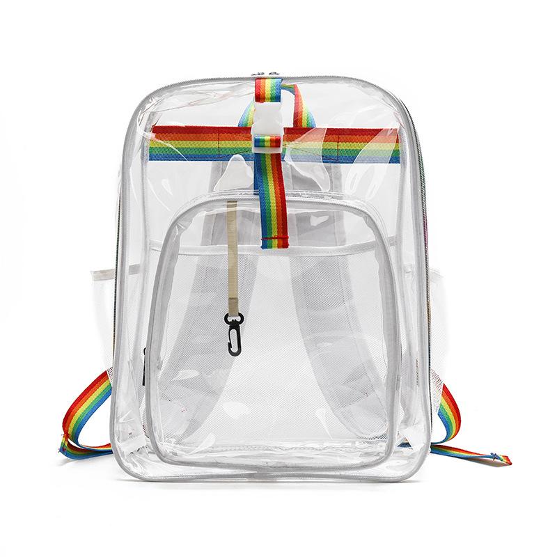 Transparent backpack, backpack, schoolbag, large-capacity student schoolbag. білий
Transparent backpack, backpack, schoolbag, large-capacity student schoolbag. білий