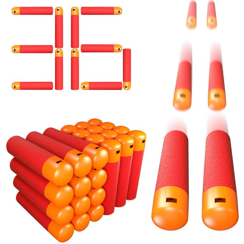 36PCS Mega Dart Refill Pack 9.5cm Compatible with Nerf Mega Guns Universal Mega Pack Refill Bullets for N-Strike Mega Series
36PCS Mega Dart Refill Pack 9.5cm Compatible with Nerf Mega Guns Universal Mega Pack Refill Bullets for N-Strike Mega Series