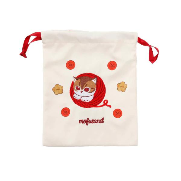 mofusand Drawstring Bag Ball of Yarn ( Covered Nyan Natural ) Japan NEW
mofusand Drawstring Bag Ball of Yarn ( Covered Nyan Natural ) Japan NEW