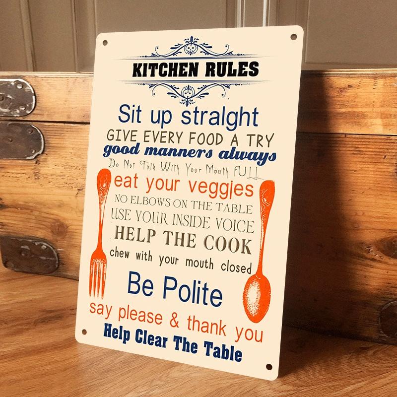 1 piece: Vintage-style tin wall hanging with fork and spoon patterns, a country-style kitchen decoration, dining table manners s (as the picture,20x30cm)
1 piece: Vintage-style tin wall hanging with fork and spoon patterns, a country-style kitchen decoration, dining table manners s (as the picture,20x30cm)