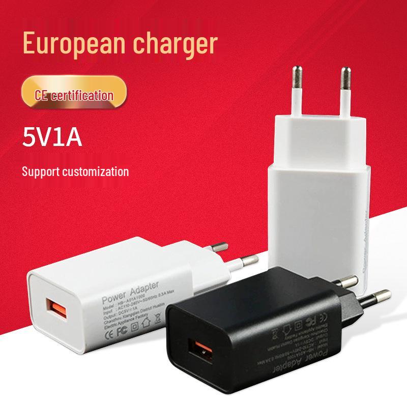 CE/FCC Certified 5W USB Charger, US/EU Standard Plug Adapter, 5V1A Output for Mobile Phones European Standard CE Certified чорний
CE/FCC Certified 5W USB Charger, US/EU Standard Plug Adapter, 5V1A Output for Mobile Phones European Standard CE Certified чорний