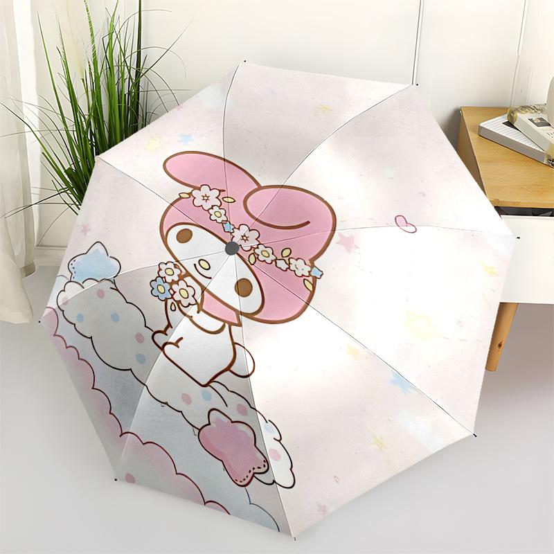 1pc My Melody Automatic Folding Umbrella - Portable 3-Fold Design with Iron Frame, Perfect for Festivals, Travel, Daily Use, and Gifts.D083
1pc My Melody Automatic Folding Umbrella - Portable 3-Fold Design with Iron Frame, Perfect for Festivals, Travel, Daily Use, and Gifts.D083