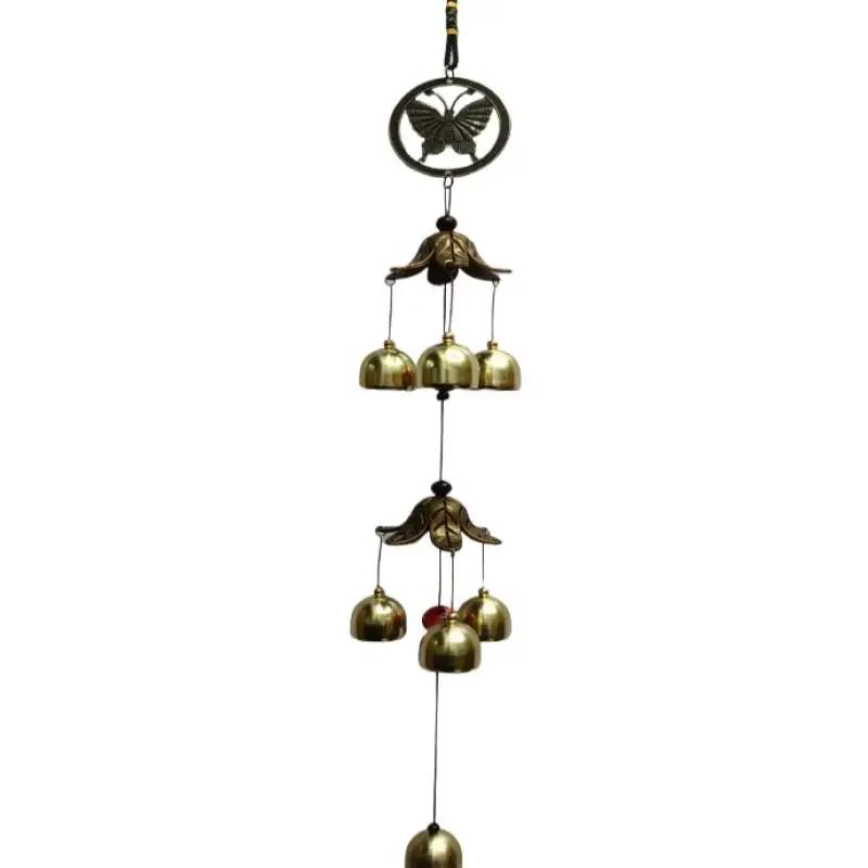 *Double Metal Bell Pendant Wind Chime, Brass Color Bell Hanging Decoration Suitable For Home Patio Wall Hanging, Gift For Friend бронзовий
*Double Metal Bell Pendant Wind Chime, Brass Color Bell Hanging Decoration Suitable For Home Patio Wall Hanging, Gift For Friend бронзовий
