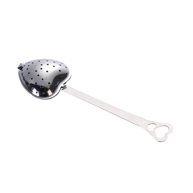 Heart-shaped Tea Infuser Stainless Steel Long Grip Handle Tea Filter Reusable Tea Strainer Spoon for Loose Leaf Tea 1pcs
Heart-shaped Tea Infuser Stainless Steel Long Grip Handle Tea Filter Reusable Tea Strainer Spoon for Loose Leaf Tea 1pcs
