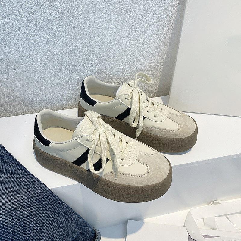 Platform-soled German training shoes women s autumn 2025 new ins tide European station leisure sports versatile student board shoes 35 бежевый
Platform-soled German training shoes women s autumn 2025 new ins tide European station leisure sports versatile student board shoes 35 бежевый