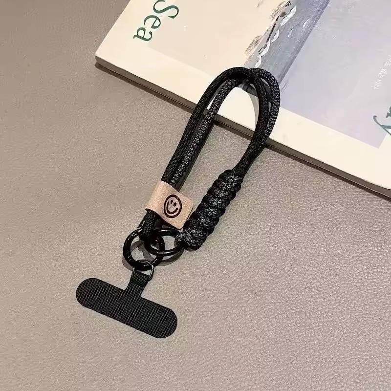 Double Ring Buckle Woven Mobile Phone Lanyard Women Men Universal Anti-Loss Keychains Pendant Wrist Short Straps Accessories
Double Ring Buckle Woven Mobile Phone Lanyard Women Men Universal Anti-Loss Keychains Pendant Wrist Short Straps Accessories