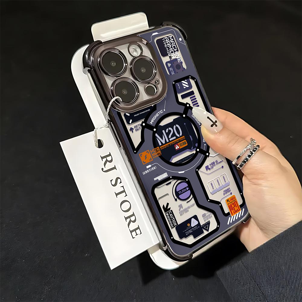 Hot New M20 Circuit Lable Plating Phone Case For iPhone 16e 16 15 14 13 12 11 Pro Max XR XSMax Plus Anti-Fall Airabag Back Cover iPhone 6(6s) Plus
Hot New M20 Circuit Lable Plating Phone Case For iPhone 16e 16 15 14 13 12 11 Pro Max XR XSMax Plus Anti-Fall Airabag Back Cover iPhone 6(6s) Plus