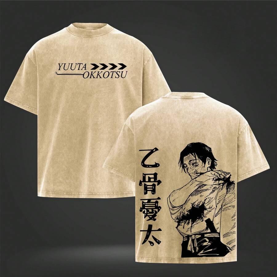 Anime Jujutsu Kaisen Okkotsu Yuta Graphic T Shirt Men Women Clothing Oversized Tshirt Washed Cotton Tee Harajuku Unisex T-shirt XXL
Anime Jujutsu Kaisen Okkotsu Yuta Graphic T Shirt Men Women Clothing Oversized Tshirt Washed Cotton Tee Harajuku Unisex T-shirt XXL