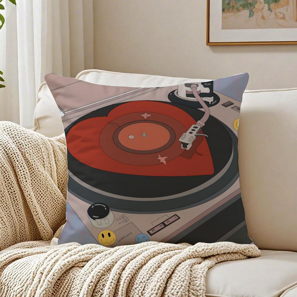 VVinyl Record Cushion Cover Linen Pillowcase Soft for Sofa Bed Home Room Decor 30X30cm
VVinyl Record Cushion Cover Linen Pillowcase Soft for Sofa Bed Home Room Decor 30X30cm