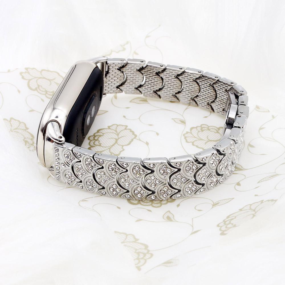 Bling Women Bracelet for Xiaomi Mi Band 8/ 9/10 Wristband Strap Replacement Metal Watchband Elegant New Looks срібний
Bling Women Bracelet for Xiaomi Mi Band 8/ 9/10 Wristband Strap Replacement Metal Watchband Elegant New Looks срібний