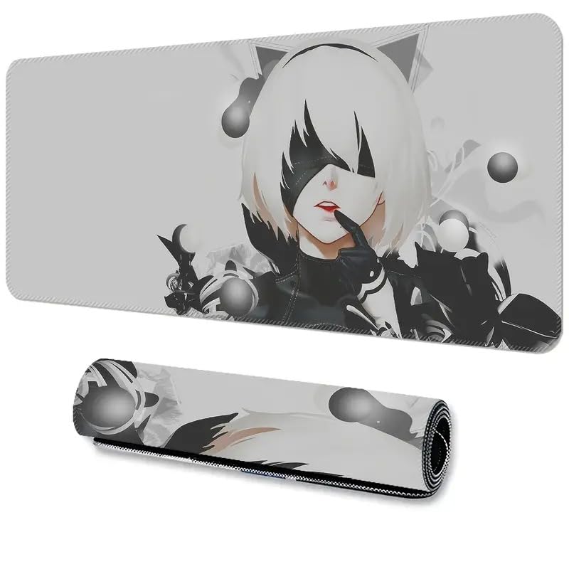 Anime Cat Ear Gaming Mousepad Desk Thick Computer Surface Mousepad, & Mat, Large, Non-Slip, Pad, Easy-to-Clean (3060CM)
Anime Cat Ear Gaming Mousepad Desk Thick Computer Surface Mousepad, & Mat, Large, Non-Slip, Pad, Easy-to-Clean (3060CM)
