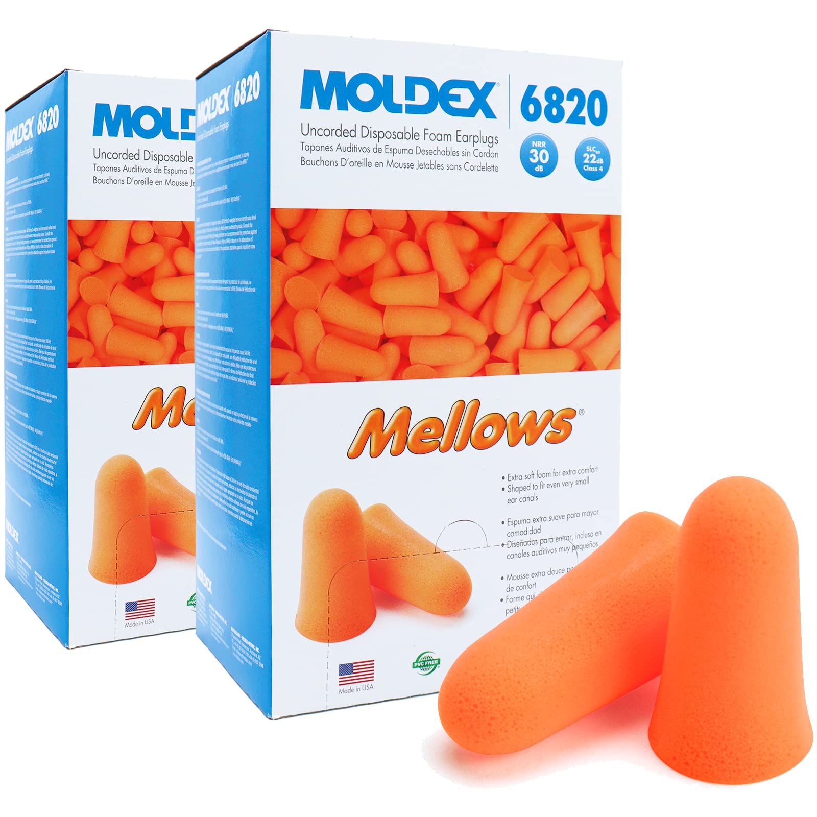 MOLDEX Беруши Mellows 6820 400 пар Беруши Высокая эффективность Сон Звукоизоляция Храп Шум Снотворное Прибл.
MOLDEX Беруши Mellows 6820 400 пар Беруши Высокая эффективность Сон Звукоизоляция Храп Шум Снотворное Прибл.