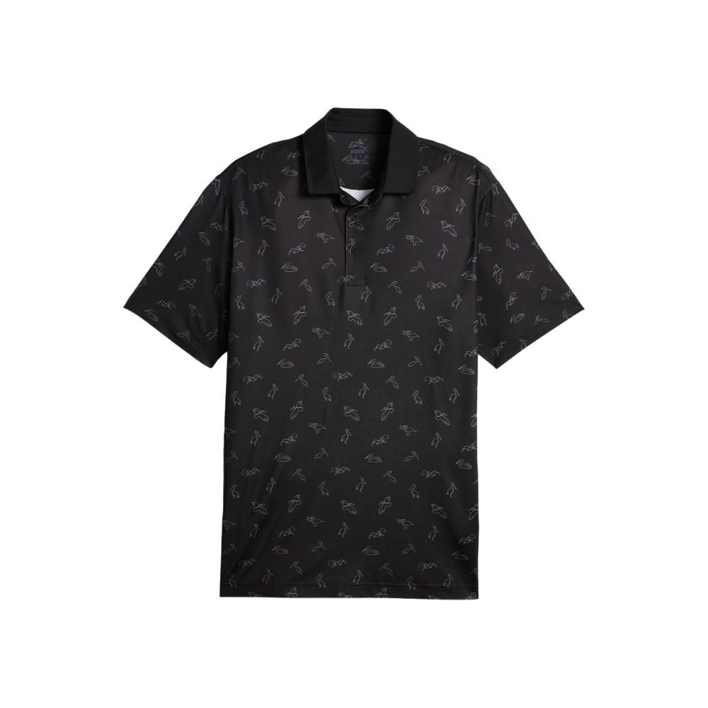 Puma Cloudspun Echo Flamingo Sketch Slim Fit Polo Shirt Men Polo Shirts Black 621545-01 XS
Puma Cloudspun Echo Flamingo Sketch Slim Fit Polo Shirt Men Polo Shirts Black 621545-01 XS