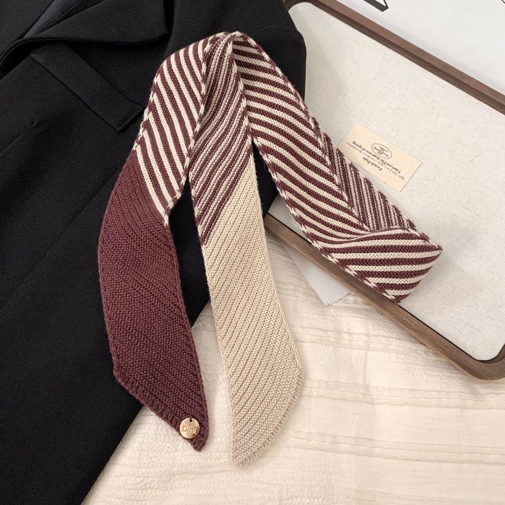 Soft Knitted Narrow Scarf Warm Y2K Thin Scarf Decorative Korean Casual Scarf Streetwear Style6
Soft Knitted Narrow Scarf Warm Y2K Thin Scarf Decorative Korean Casual Scarf Streetwear Style6