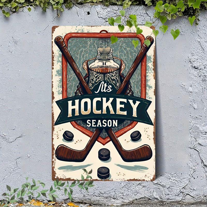 Retro Metal Signs for Sports Hockey Gym Home Office
Retro Metal Signs for Sports Hockey Gym Home Office