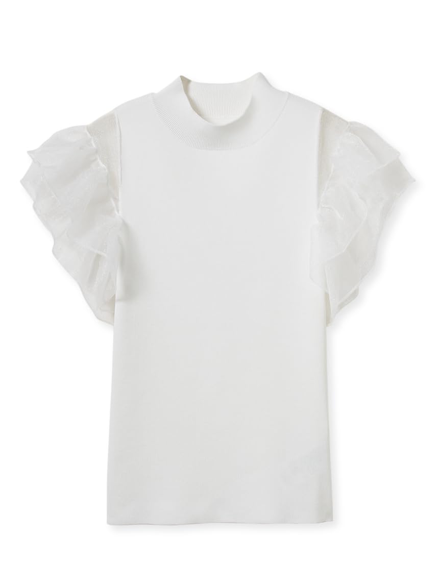 FRAY I.D. Frill Sleeve Knit Top FWNT252026WHTF
FRAY I.D. Frill Sleeve Knit Top FWNT252026WHTF