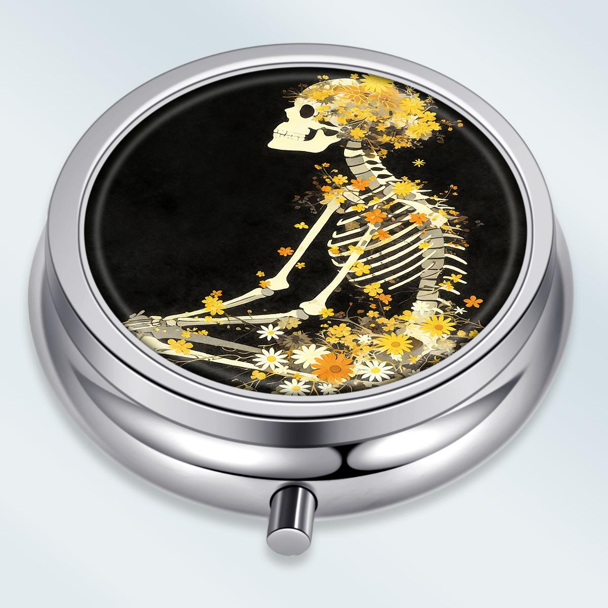 Portable Pill Box with 3 Compartments, Mini Metal Medicine Organizer Case, Cute Printed Pill Container for Vitamins, Pills, Jewelry, Travel, Daily Use разноцветный
Portable Pill Box with 3 Compartments, Mini Metal Medicine Organizer Case, Cute Printed Pill Container for Vitamins, Pills, Jewelry, Travel, Daily Use разноцветный