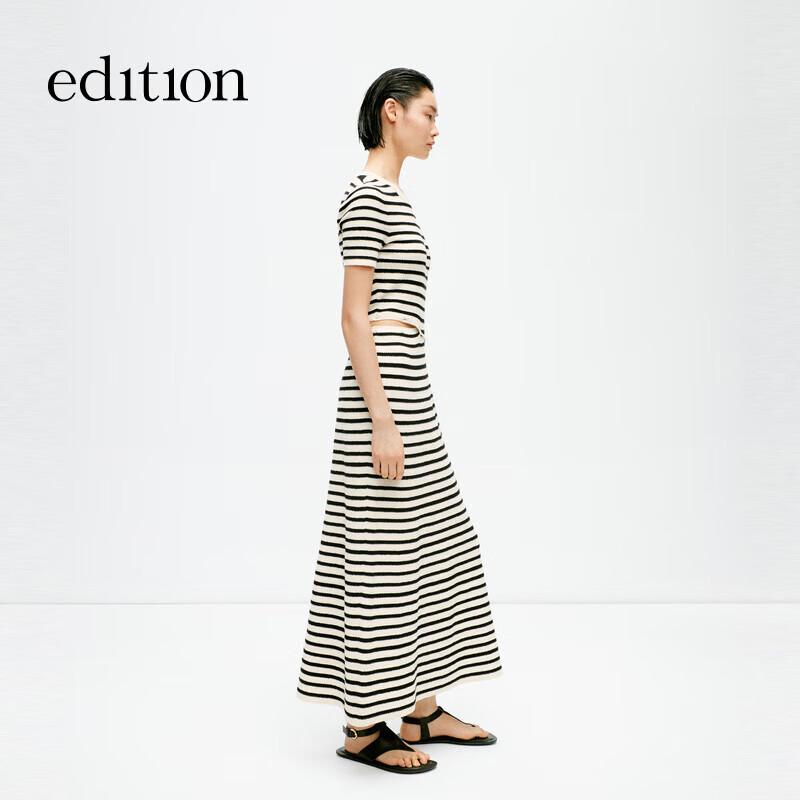 Edition Detachable Two-Piece Retro Striped Knit Dress S
Edition Detachable Two-Piece Retro Striped Knit Dress S