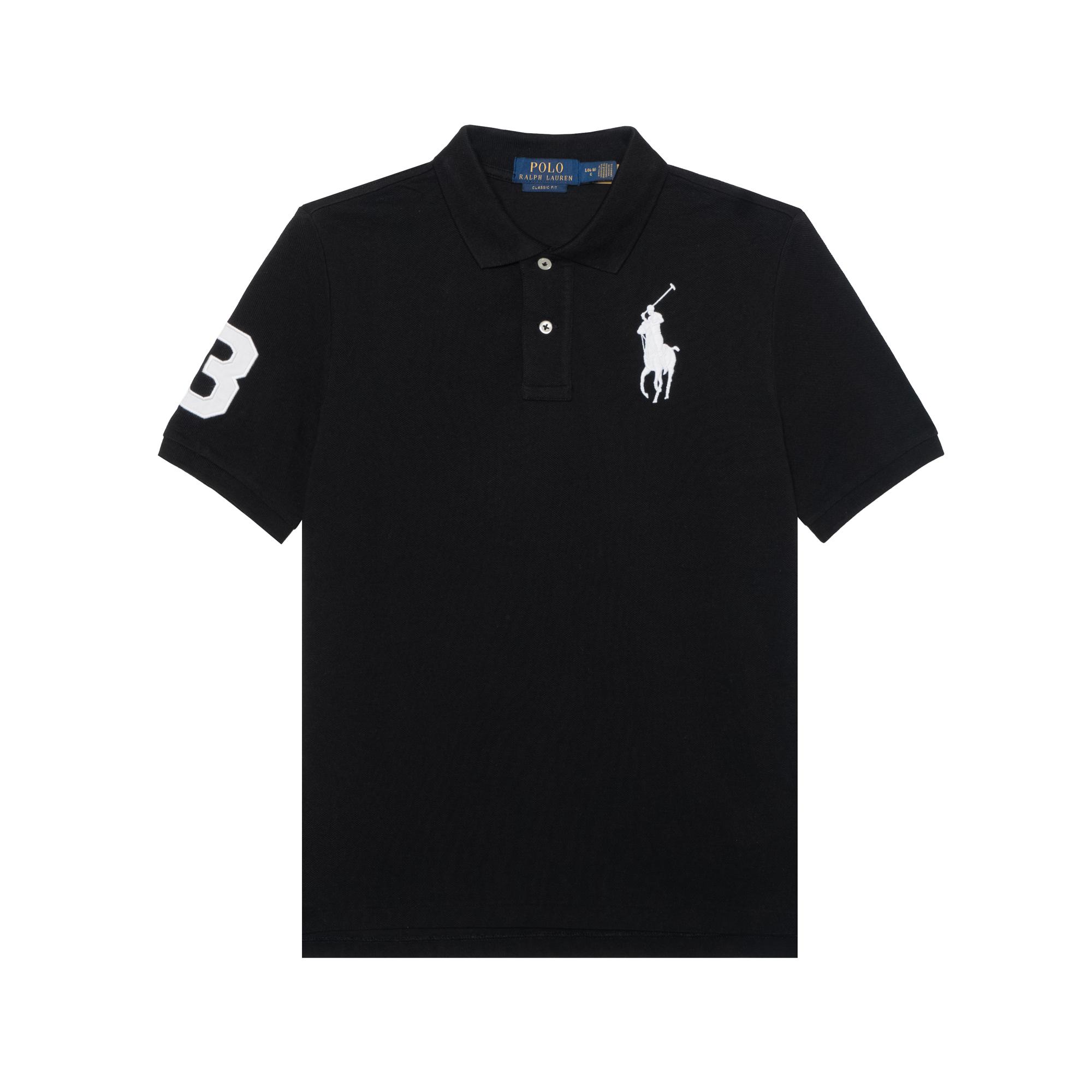 Polo Ralph Lauren T-Shirt Ss25 Solid Big Pony Logo Short Sleeve Polo Women Tops Black 323670257-015 XL
Polo Ralph Lauren T-Shirt Ss25 Solid Big Pony Logo Short Sleeve Polo Women Tops Black 323670257-015 XL