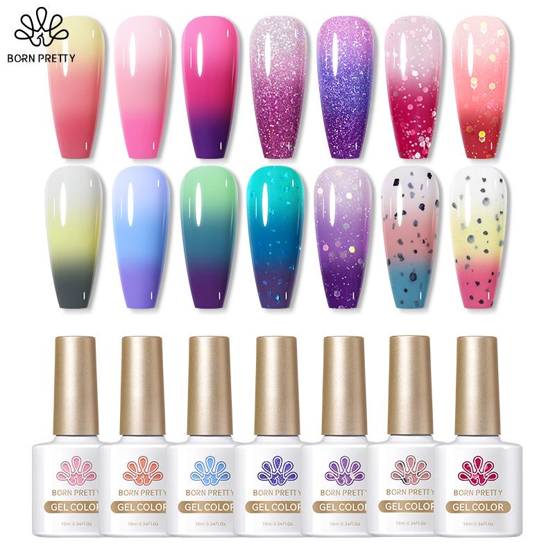 BORN PRETTY 10 мл термогель для ногтей, меняющий цвет, гель для ногтей, замачиваемый, УФ-светодиодный, для дизайна ногтей, маникюра
BORN PRETTY 10 мл термогель для ногтей, меняющий цвет, гель для ногтей, замачиваемый, УФ-светодиодный, для дизайна ногтей, маникюра