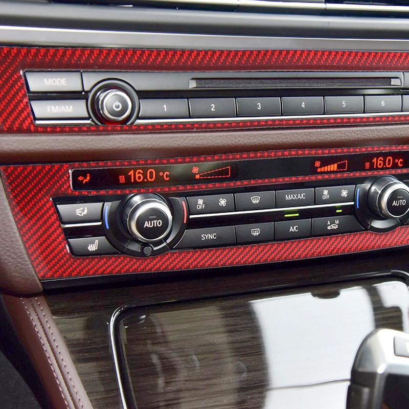 Red Carbon Fiber Stickers Car Center Console Panel Modification Cover Trim Strips For BMW 5 Series F10 Car Inner
Red Carbon Fiber Stickers Car Center Console Panel Modification Cover Trim Strips For BMW 5 Series F10 Car Inner