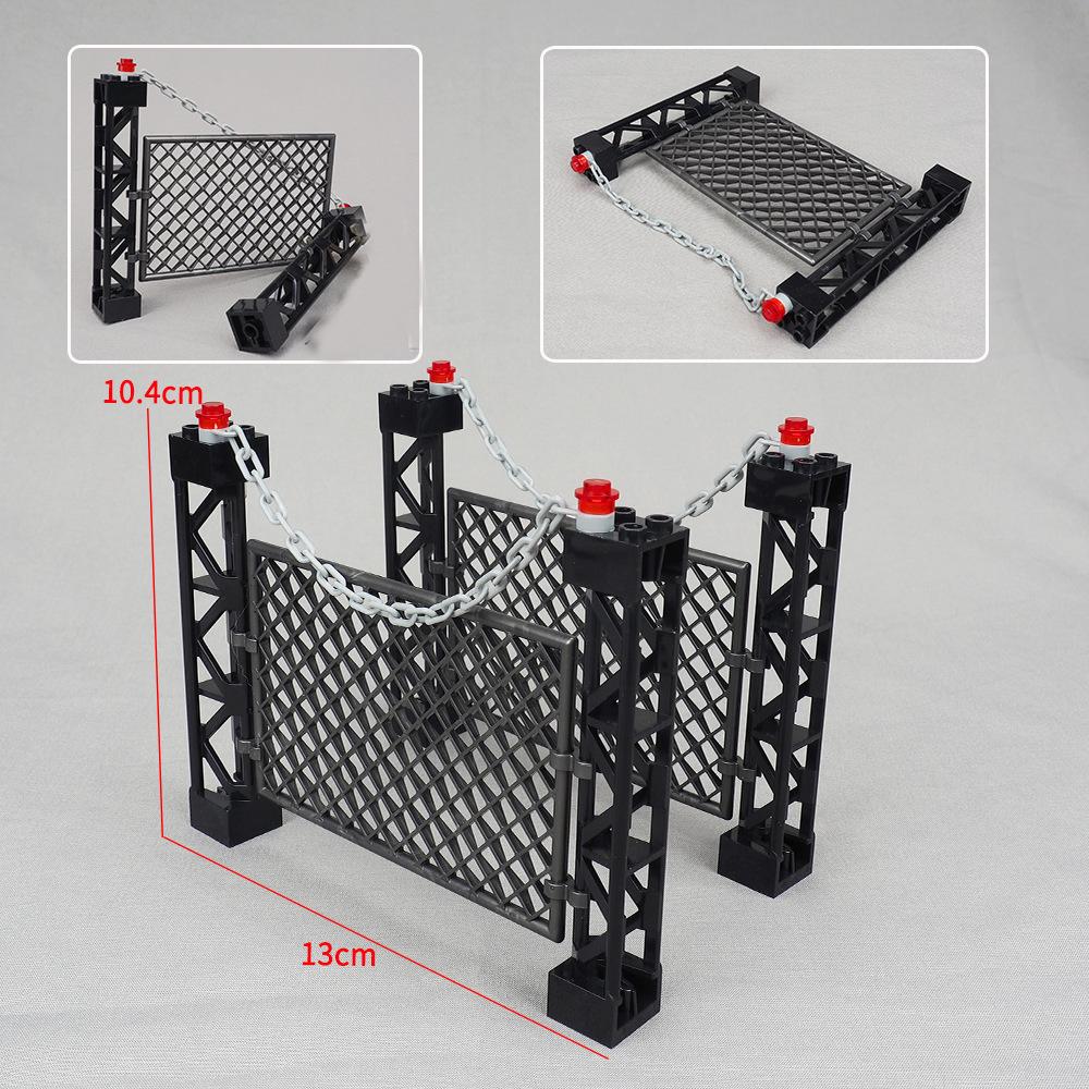 MY OWN CREATION 1PCS Military Iron Mesh Imprisonment Camp Construction Brick War Prisoner Scene Fitting Add-Ons DO-IT-YOURSELF Toy Children Kid
MY OWN CREATION 1PCS Military Iron Mesh Imprisonment Camp Construction Brick War Prisoner Scene Fitting Add-Ons DO-IT-YOURSELF Toy Children Kid