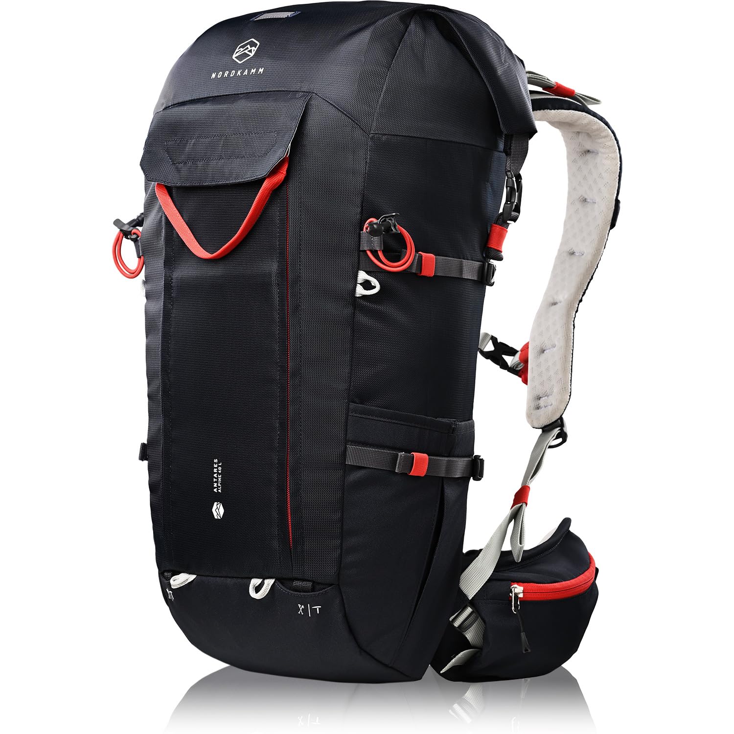 NORDKAMM Selling units annually in Germany 40L Hiking Backpack with Rain Cover and Helmet 3000mm Water Large Disaster Outdoor Rucksack - 7,000 -
NORDKAMM Selling units annually in Germany 40L Hiking Backpack with Rain Cover and Helmet 3000mm Water Large Disaster Outdoor Rucksack - 7,000 -