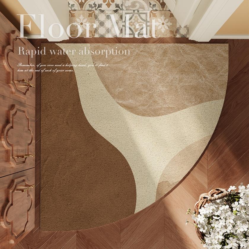 VIKAMA Summer Cream style Front Door Mats Non-slip Kitchen Mats Absorbent Shower Rugs Bedroom carpet Diatomite Mud Washable 40X60CM(1.3X2FT
VIKAMA Summer Cream style Front Door Mats Non-slip Kitchen Mats Absorbent Shower Rugs Bedroom carpet Diatomite Mud Washable 40X60CM(1.3X2FT